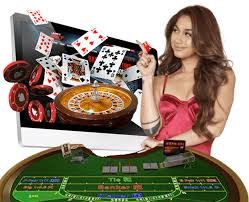 Pemain menggunakan desktop untuk membuka akun taruhan sports dan casino